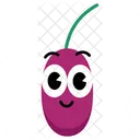 Jamun Fruit Food Icon