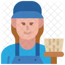 Janitor Cleaner Avatar Icon