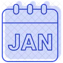 Januar Winter Monat Icon