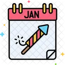 Januar Kalender Datum Symbol