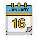January 16  Icon