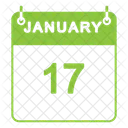 January Calendar  Icon