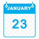 January Calendar  Icon