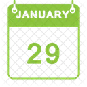 January Calendar  Icon