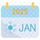 January 2025 Icon