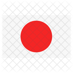 Japan Flag Icon - Download in Flat Style