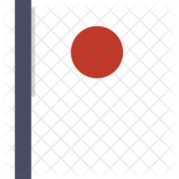 Japan Flag Icon Of Flat Style Available In Svg Png Eps Ai Icon Fonts