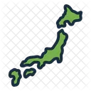 Japan map  Icon