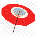 Japanischer Regenschirm  Symbol