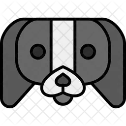 Japanese chin Icon - Download in Dual Tone Style