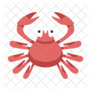 Japanese Crab Food Icon