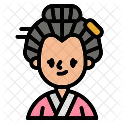 Japanese Female  Icon