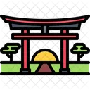 Japanese Gate Japanese Gate Icon