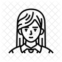 Avatar School Girl Icon