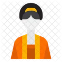 Icon Japanese Woman Traditional Icon