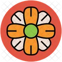 Japanese Flower Blooming Icon