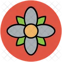 Japanese Flower Blooming Icon