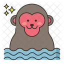 Japanese Macaque Macaque Monkey Icon