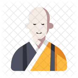 Japanese monk  Icon
