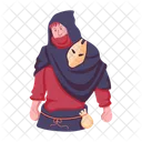 Japanese Ninja Ninja Character Male Warrior Icon