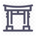 Japanese Shrine Icon