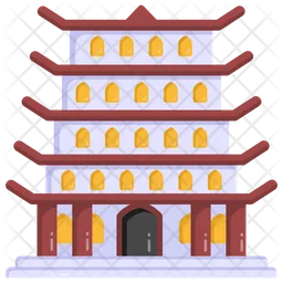 Japanese Temple  Icon