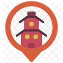 Japanese Temple Location  Icon