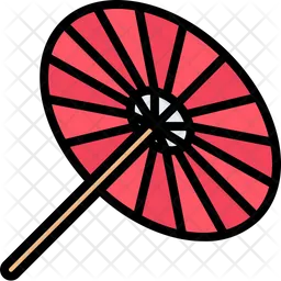Japanese Umbrella  Icon