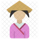 Japanese Woman  Icon