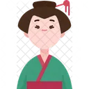Japanese Woman  Icon