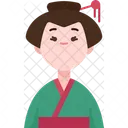 Japanese Woman  Icon