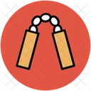 Japanisch Nunchaku Escrima Symbol