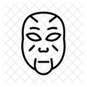 Japanische Maske Icon