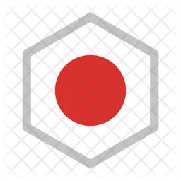 Japão Flag Ícone