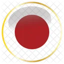 Japon Bandera Pais Icono