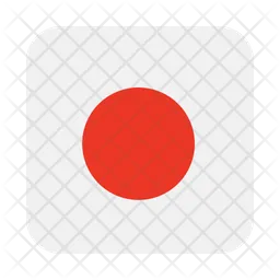 Japon Flag Icône