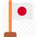 Japon Bandera Japones Icono