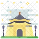 Hito De Japon Edificio Japones Pagoda Icono