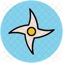 Japonais Shuriken Ninja Icon