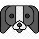 Barbilla Japonesa Perro Mascota Icono