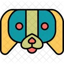 Barbilla Japonesa Perro Mascota Icono