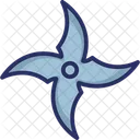 Shuriken Japones Estrela Ninja Shuriken Icon