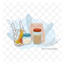 Jar Eco Bag Glass Icon