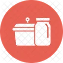 Jar Utensil Kitchen Icon