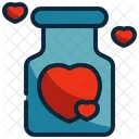 Jar Bottle Heart アイコン