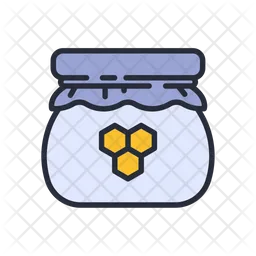 Jar of honey  Icon