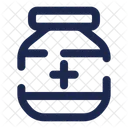 Jar Of Pills Medicine Pills Icon