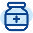 Jar Of Pills Medicine Pills Icon