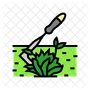 Désherbage du jardin  Icône