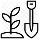 Jardinage Passe Temps Activite Icône